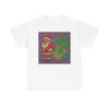 Santa Christmas Tree Cakes Funny Graphic T Shirt Trippy Unisex Heavy Cotton Tee