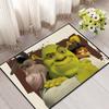 funny Classic Home Bedside Rug Kitchen Bath Floor Mat Hallway Balcony Carpet Green Face Entrance Doormat hogar Decor s-Shreks