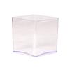 Thickened Square Acrylic Hydroponic Planter, Clear Display Box for Plants, High-End Specimen Container for Home Office