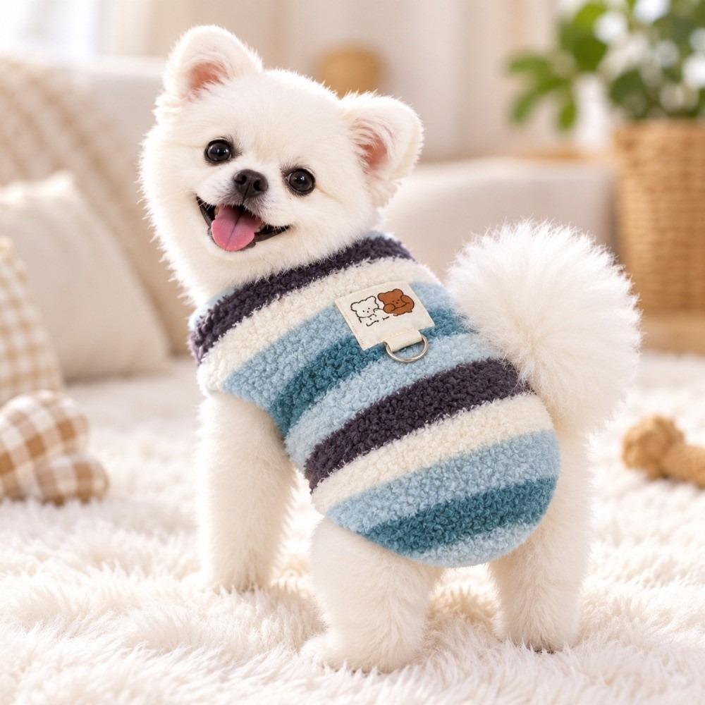 Windproof Dog Warm Clothes Winter Plush Dogs Coat Fashion Dog Hiking Jacket Cat