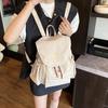 Casual Nylon Backpack for Women Summer New Trendy Fashion Preppy Style Backpack Large Capacity School Shoulder Bag CLE