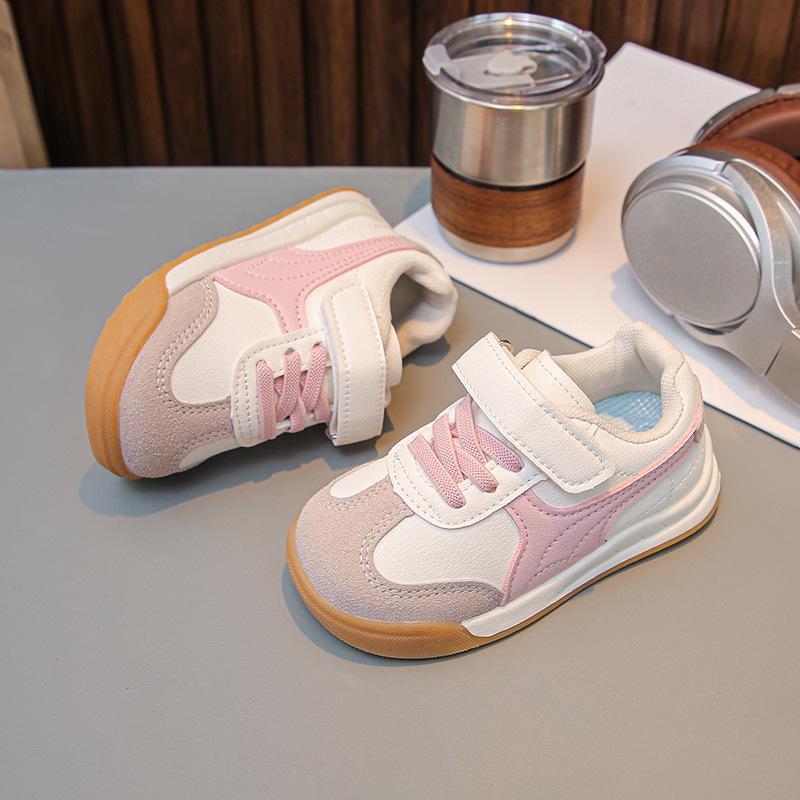 2025 Kids' Agan Sports Shoes: New Spring/Autumn Girls & Boys Soft Sole White Sneakers