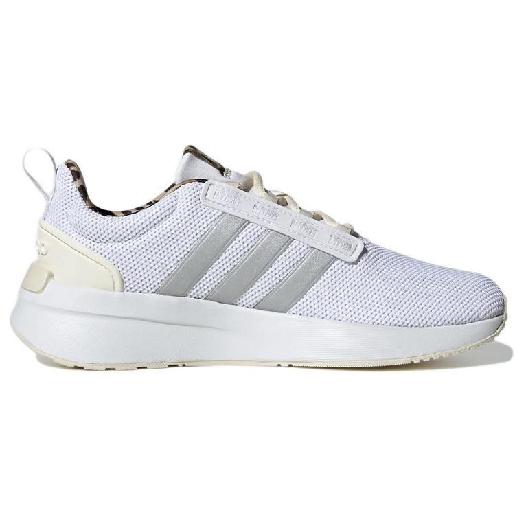 Adidas Racer TR21 White Silver Metallic Women Sneakers Cloud-White Wonder-White GW4417