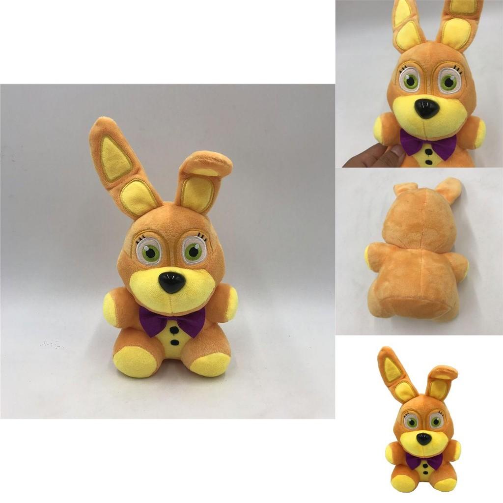 Adorable 7.9-inch Spring Bonnie Plush Toy From Five Nights At Freddy's Series