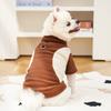 Fleece Lined Thermal Pet Clothing for Dogs and Cats Small Breeds Corgi Autumn Winter Cold Weather Warm Comfortable Active Wear