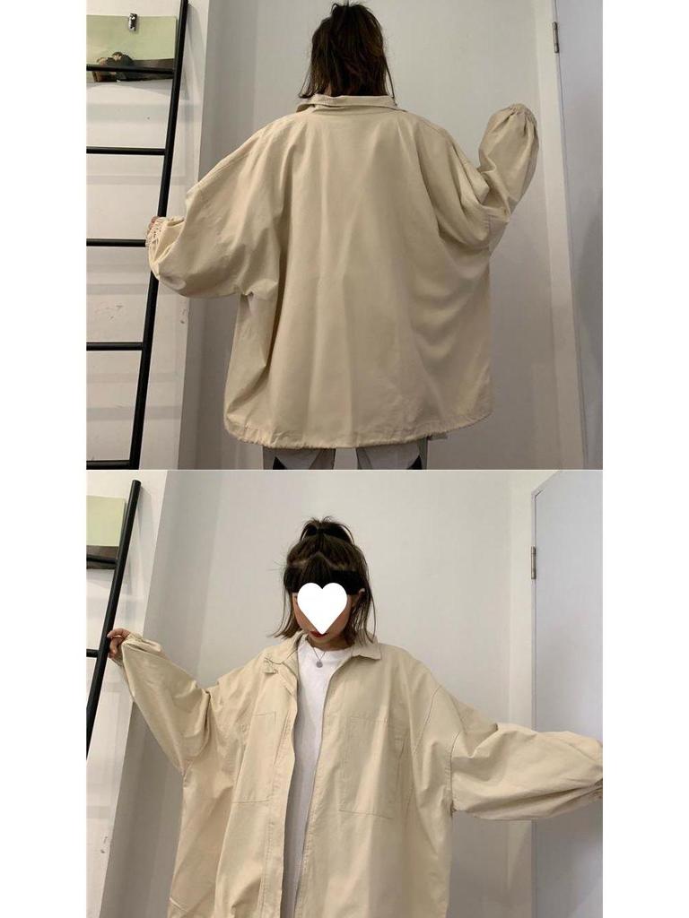 Women's Trendy Salt-style Korean Baseball Jacket: Stylish, Versatile, Loose Fit for Spring/Autumn, Perfect for Students.