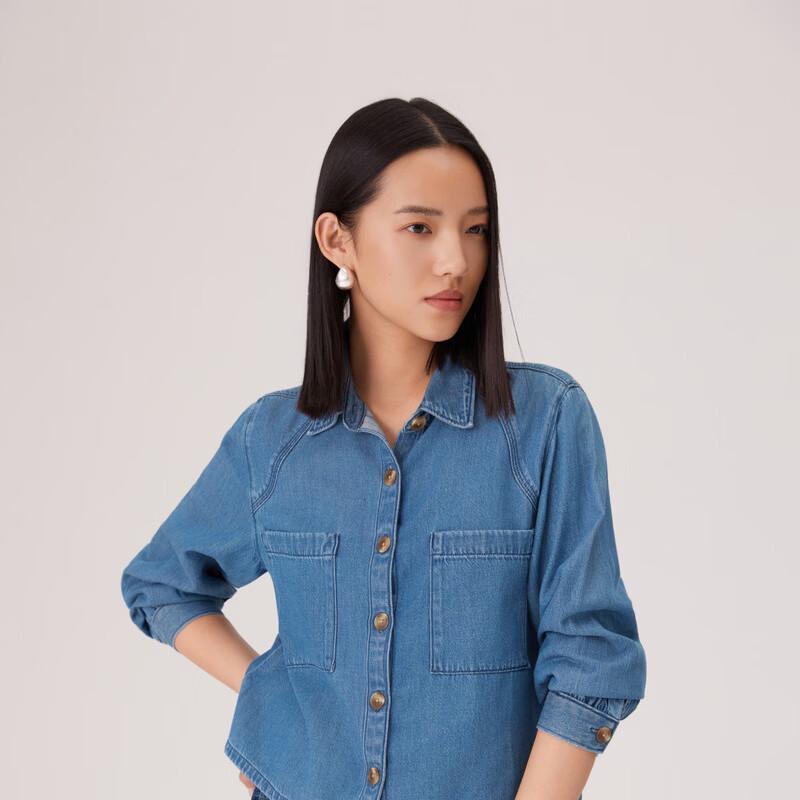 Levi's Women's Ice Cool Retro Workwear Denim Shirt