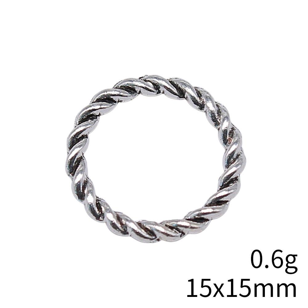 Christmas Decorations Jewelry Findings Hollow Circle Connector Accessories Parts Audience Accessories For Women Necklace And Earrings