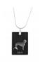 Saluki, Persian Greyhound, Arabian Hound, Gazelle Hound I – Crystal Dog Pendant, Photo Necklace |