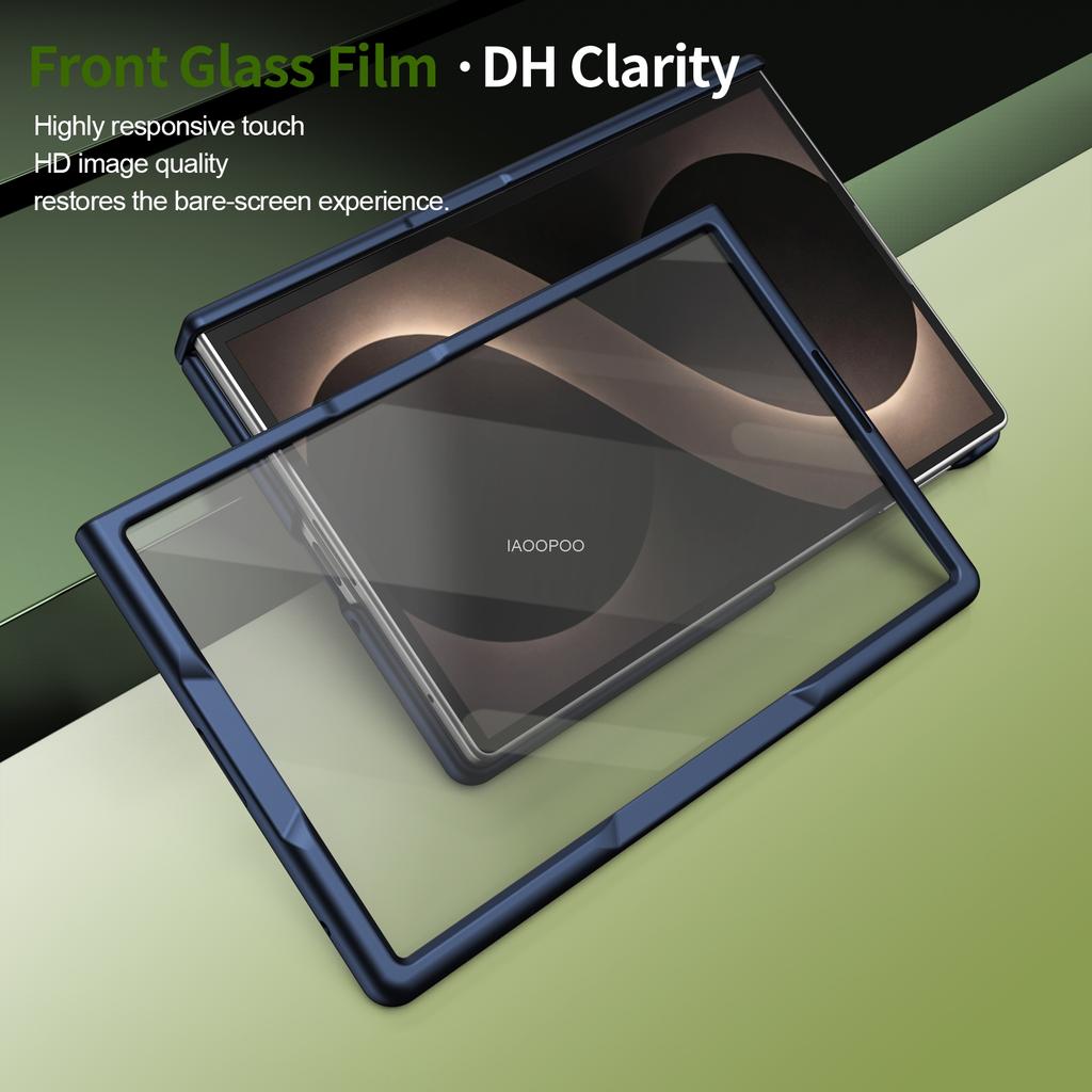 Magnetischer 360-Grad-Drehständer Scharnierschutz Harte PC-Hülle Für Samsung Galaxy Z Fold 8 Ultra 7 6 5 Vollständige Handyhülle Glasfolie