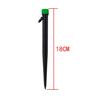 Ground-Mounted 13x18cm Adjustable 360° Eight-Hole Irrigation Sprinkler Head for Gardens