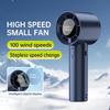 Ultra-Quiet Handheld Mini Fan with Long Battery Life & USB Charging