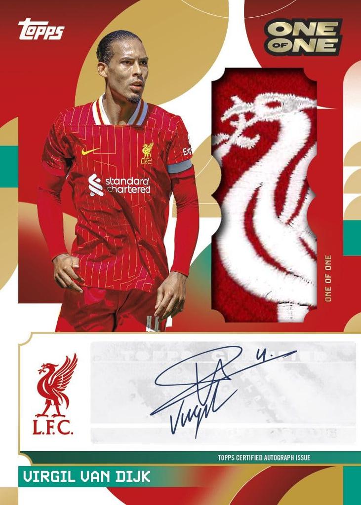 Topps Liverpool FC Team Set 2024-25 Liverpool Team Set