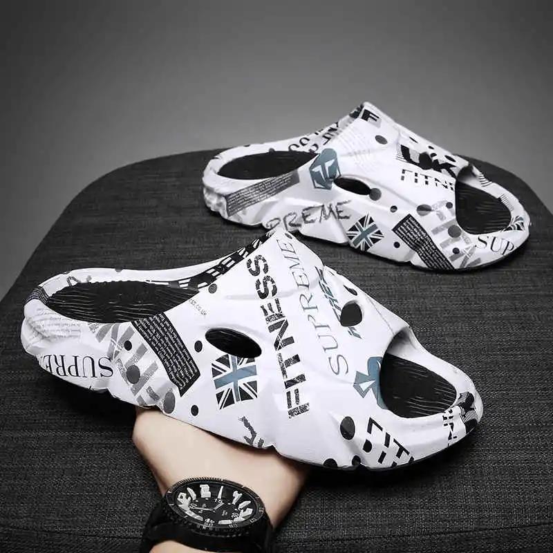 Fashion Snickers Men's Beach Sneakers Trainer Sandals 2025 Height Increase Flip Flops Male-To-Male Boty Summer Sneakers For Men Tennis