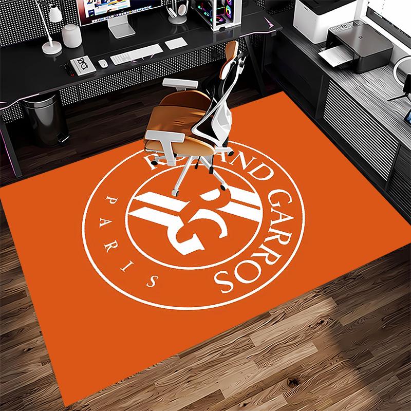 The French Open Print Area Rug-Soft,Washable Non-Slip Indoor Mat Office Chairs,Living Room,Home Office Decorative Rug