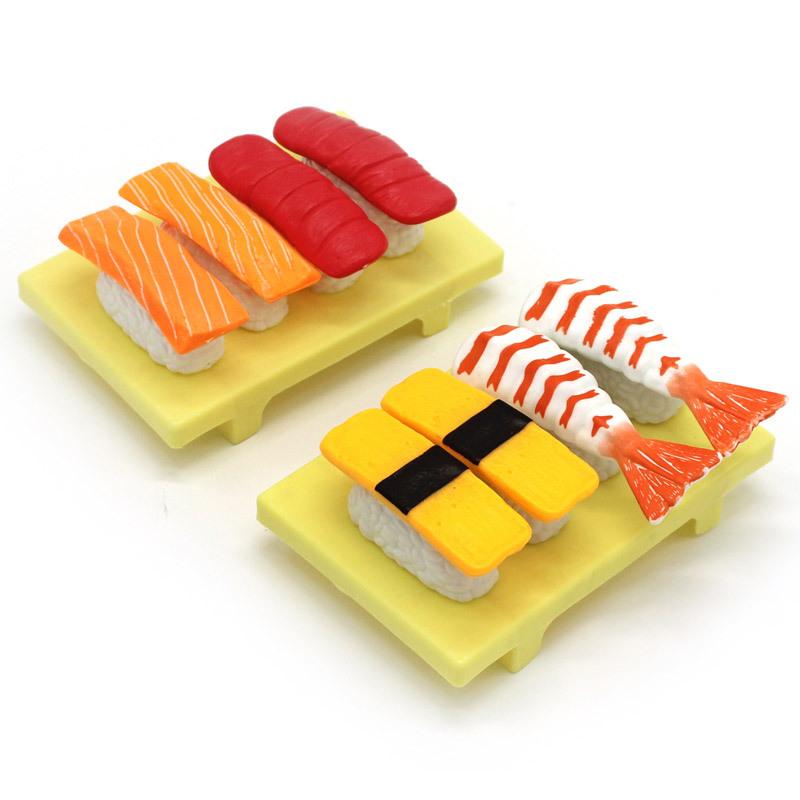 Children Simulation Food Japanese Food Pretend Toys Pretend To Play Sushi Tuna Wasabi Sashimi Simulation Food Toy Play House Set