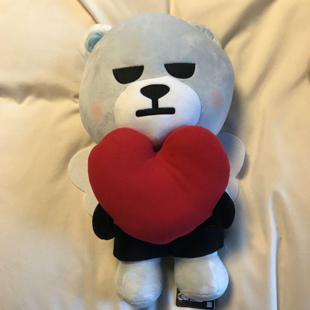 

[USED] KRUNK x BIGBANG Heart Hug Big Plush Toy D-LITE Daesung