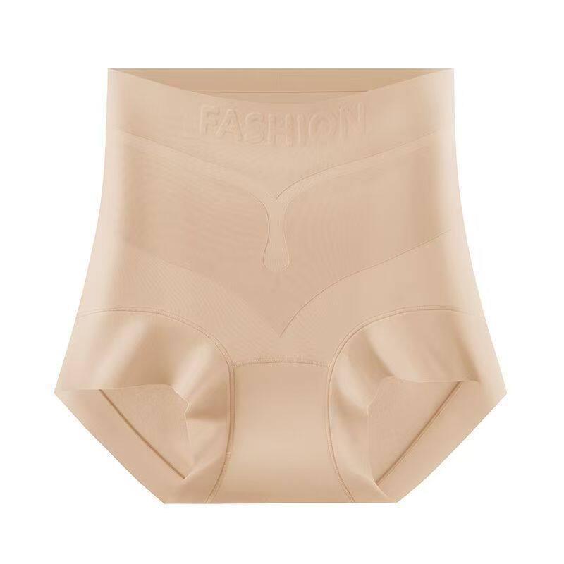

High-Waisted Seamless Nylon Butt-Lifting Tummy-Control Shaping Underwear with Antibacterial Silk Crotch XL (115-135 kg)