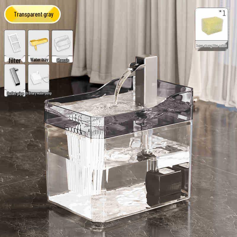 

Автоматический фонтанчик для питья для домашних животных - Циркулирующий диспенсер и питьевая миска для кошек и собак