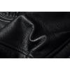 Chinese Size Real Cowhide Coat Genuine Leather Clothes Men's Motorcycle Skull Motorcycle Riding Jacket Autumn