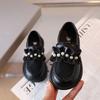 French Girls' Shoes 2025 Spring New Embroidered Princess Shoes Fashiona Mary Jane Shoe Brand Girls Party Dresses Girl Dresses
