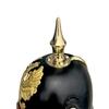 Brass Leather Prussian Pickelhaube Helmet Handcrafted German Imperial Style Gift