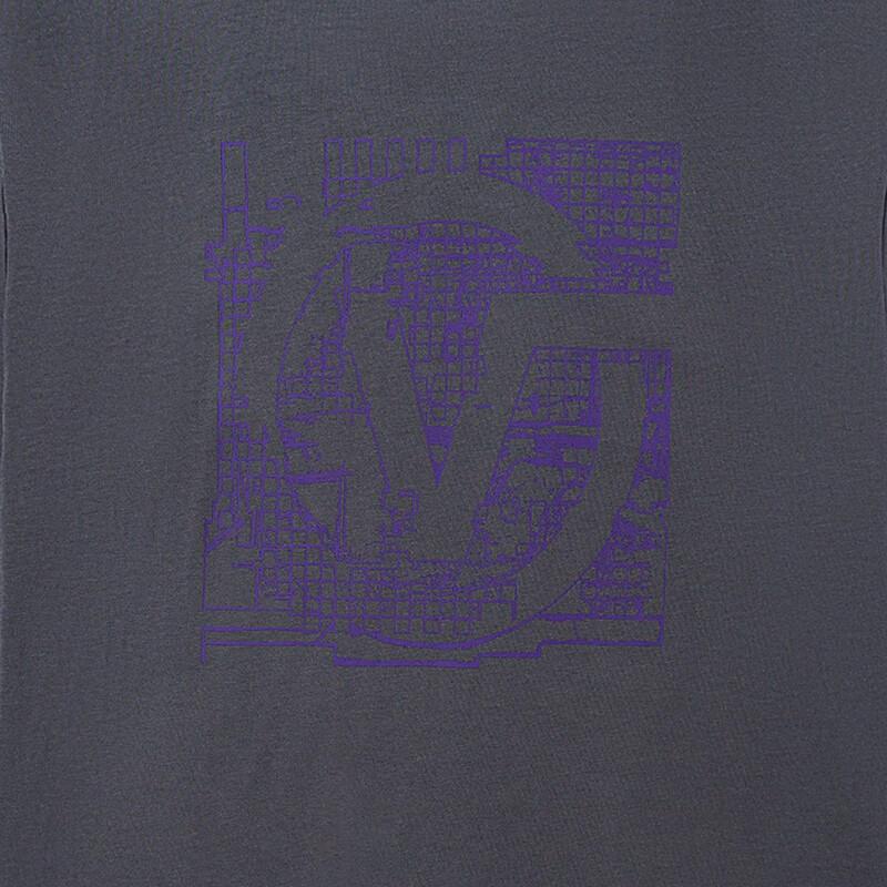 Vans Vintage American College Loose Fit Crew Neck T-Shirt With Back Logo Print Unisex T-Shirts VN00092P1O7