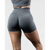 Seamless Side Jacquard Yoga Shorts Women Fitness Workout 3/4 Length High Waist Stretch Gym