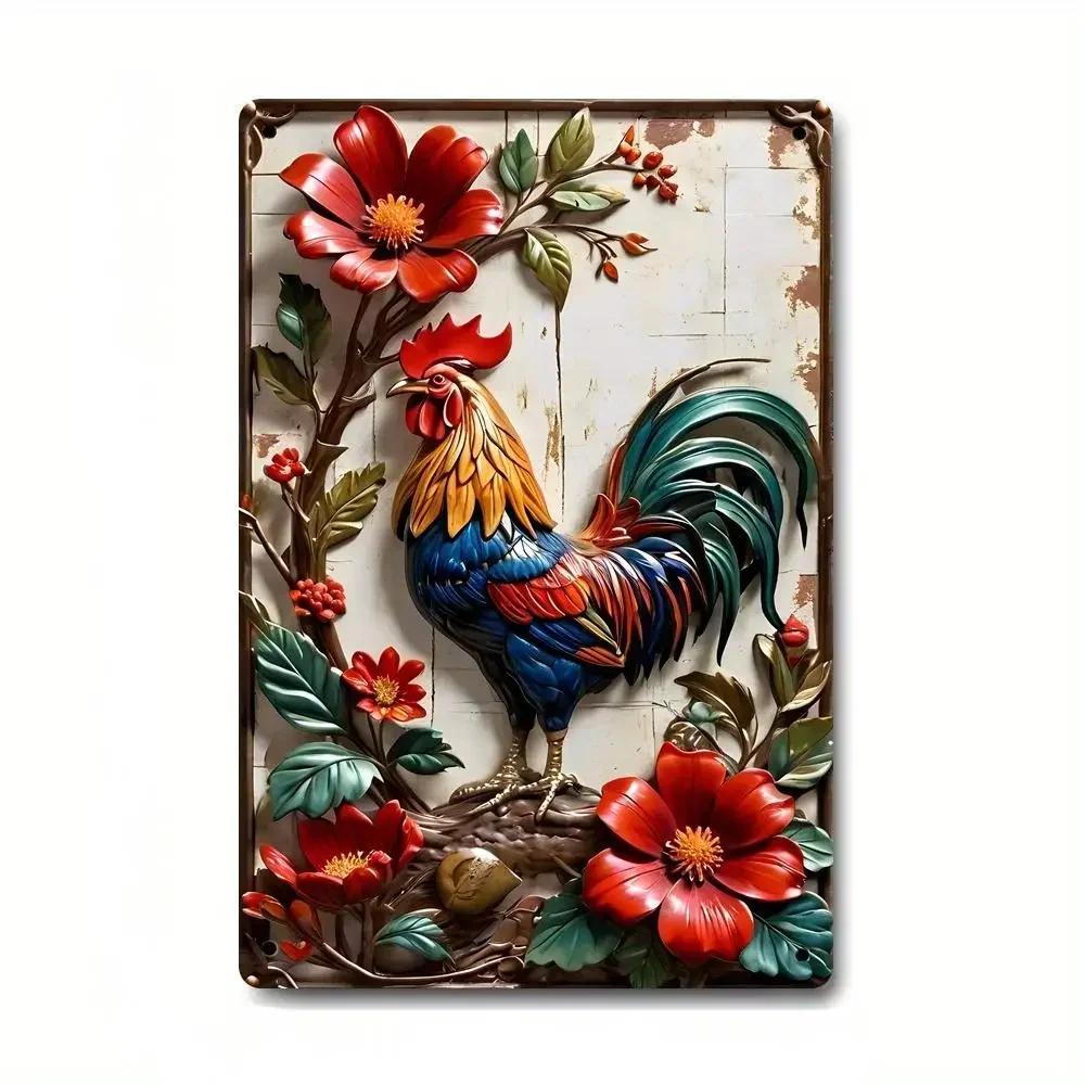 

Винтажные вывески птицефермы для декора уютной кофейни 20x30cm