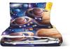 Copripiumino per Bambini Ragazzi Pianeti Stelle Spazio Set Biancheria da Letto per Bambini Serie Galassia Copripiumino Chiaro Serie Universo Stella