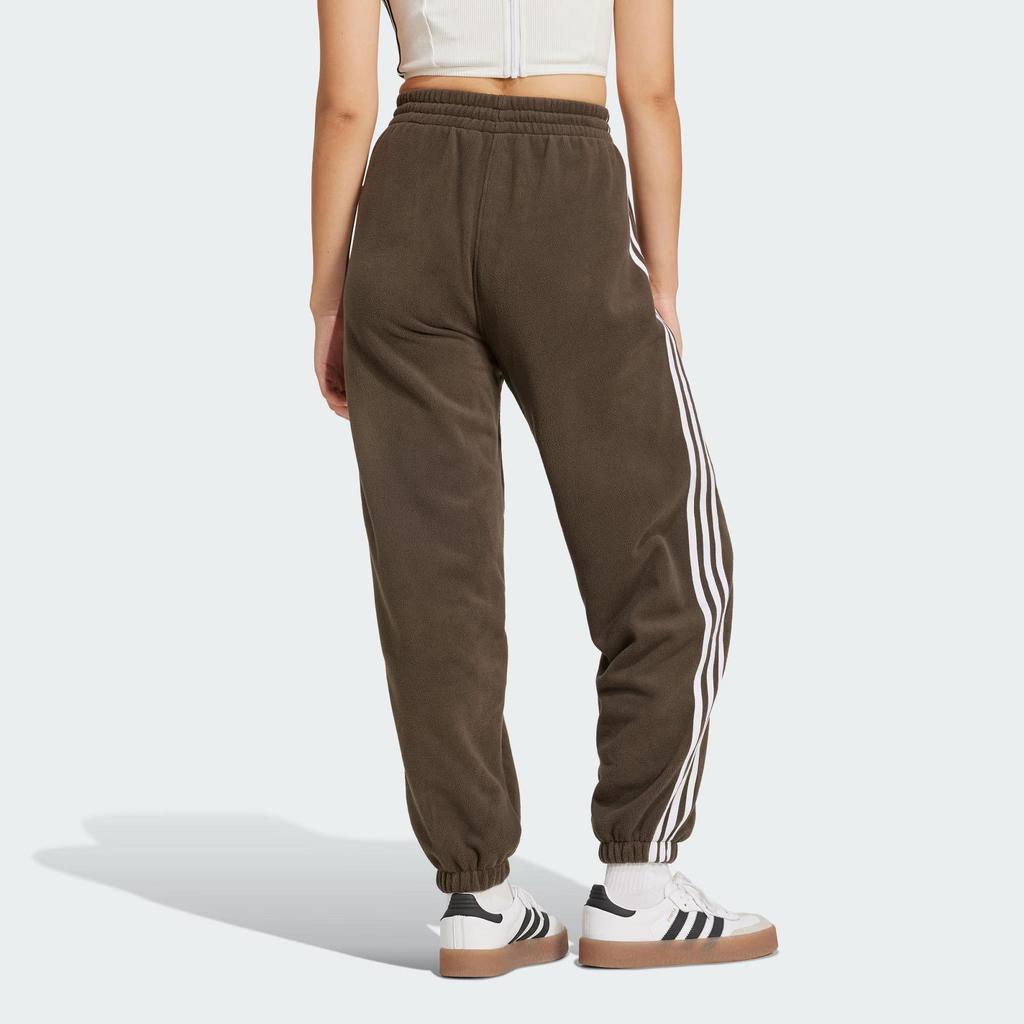 adidas Originals Adicolor Track Joggers Loose Soft Comfortable Fashion Retro Sports Knit Pants Women Bottoms Brown IY7835