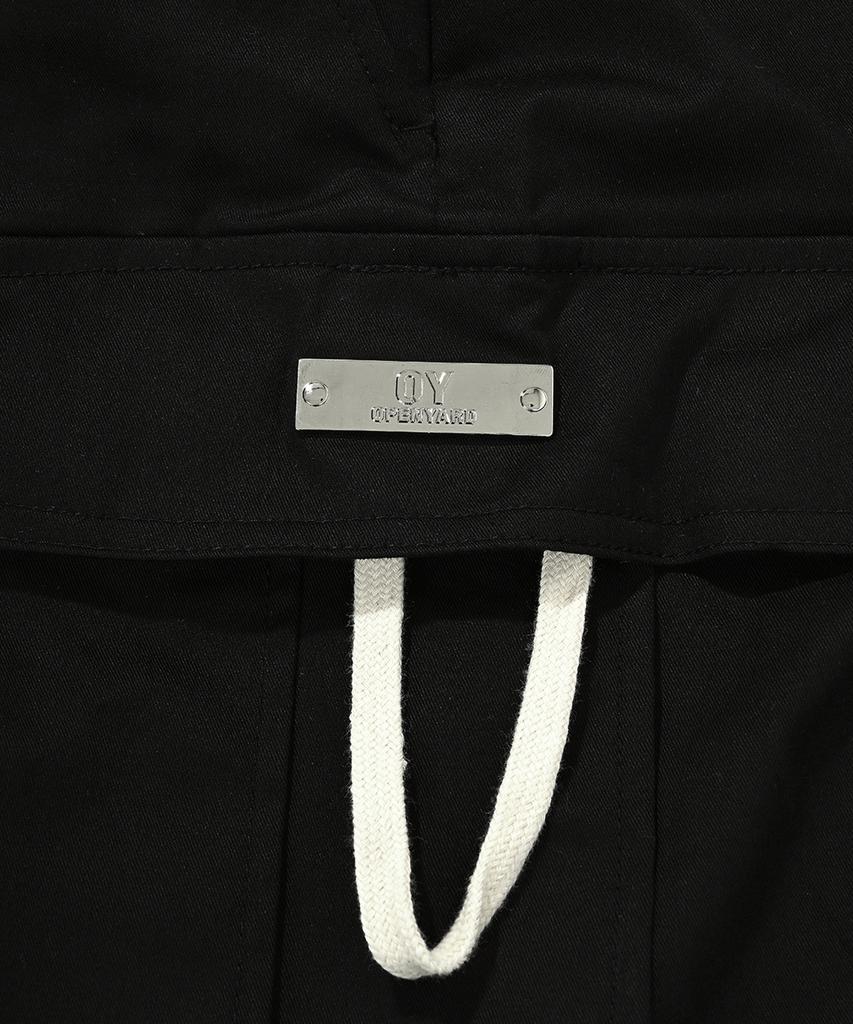Opeunyadeu(Owai) Eight Cargo Pockets Pants-Black