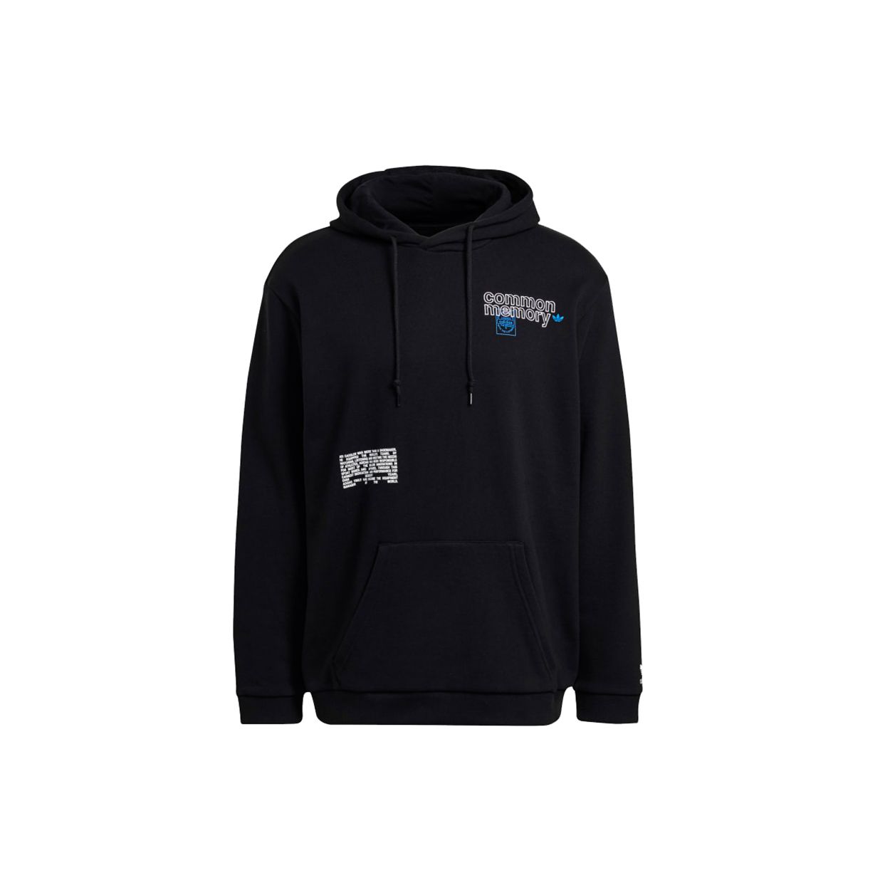 Adidas Originals Trefoil Knit Pullover Hoodie, Men Black Casual Sports Tops H13507 S