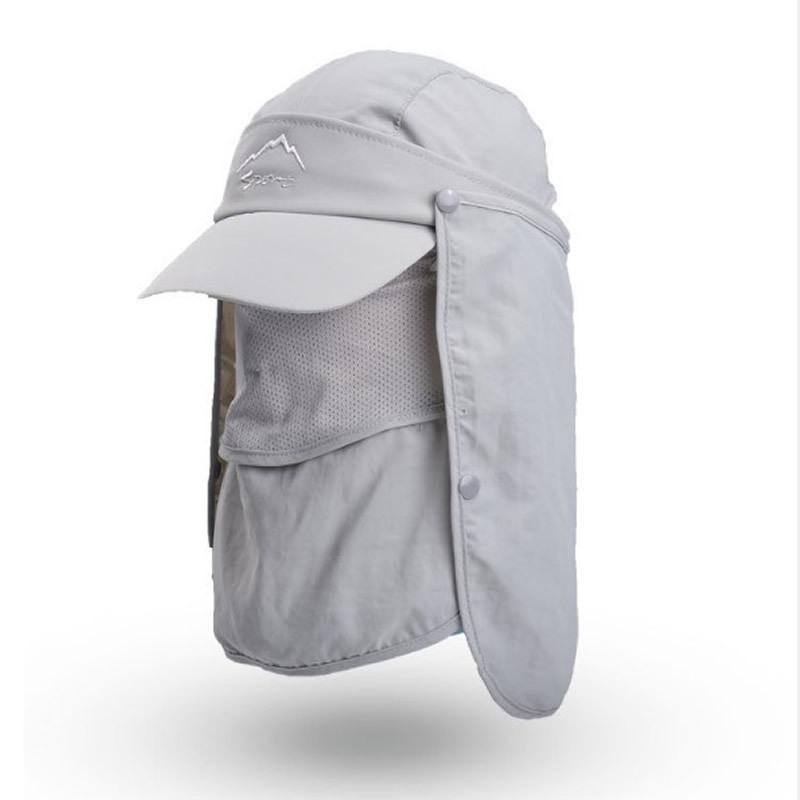 

Summer men s hat quick-drying sun hat face-covering sun hat outdoor sports hat spot wholesale One Size
