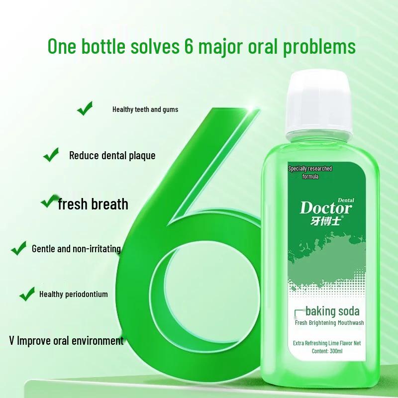 Dr. Dentist Baking Soda Fresh Brightening Mouthwash