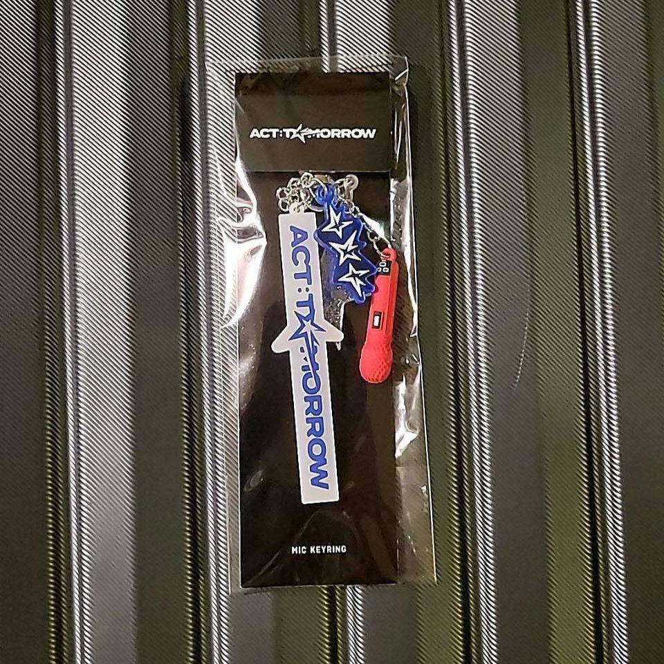 [USED] TXT Yeonjun Microphone Key Ring ACT TOMORROW Seoul Concert