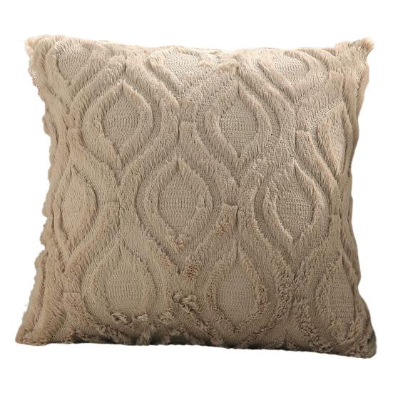 Throw Pillow Cover Easy To Replace Decoration Anti-Tear Portable Elegant Appearance Pillow Case Bedroom Decor