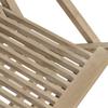 Garden Chairs 6 pcs Foldable Grey 56 x 61 x 89 cm Solid Teak Wood