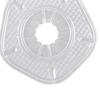 Generic Wiper Hole Pad Prevent Leaf Dust Cover Silicone Sturdy Car Wiper Hole Protector for Cars Auto Suvs Vehicles Trucks