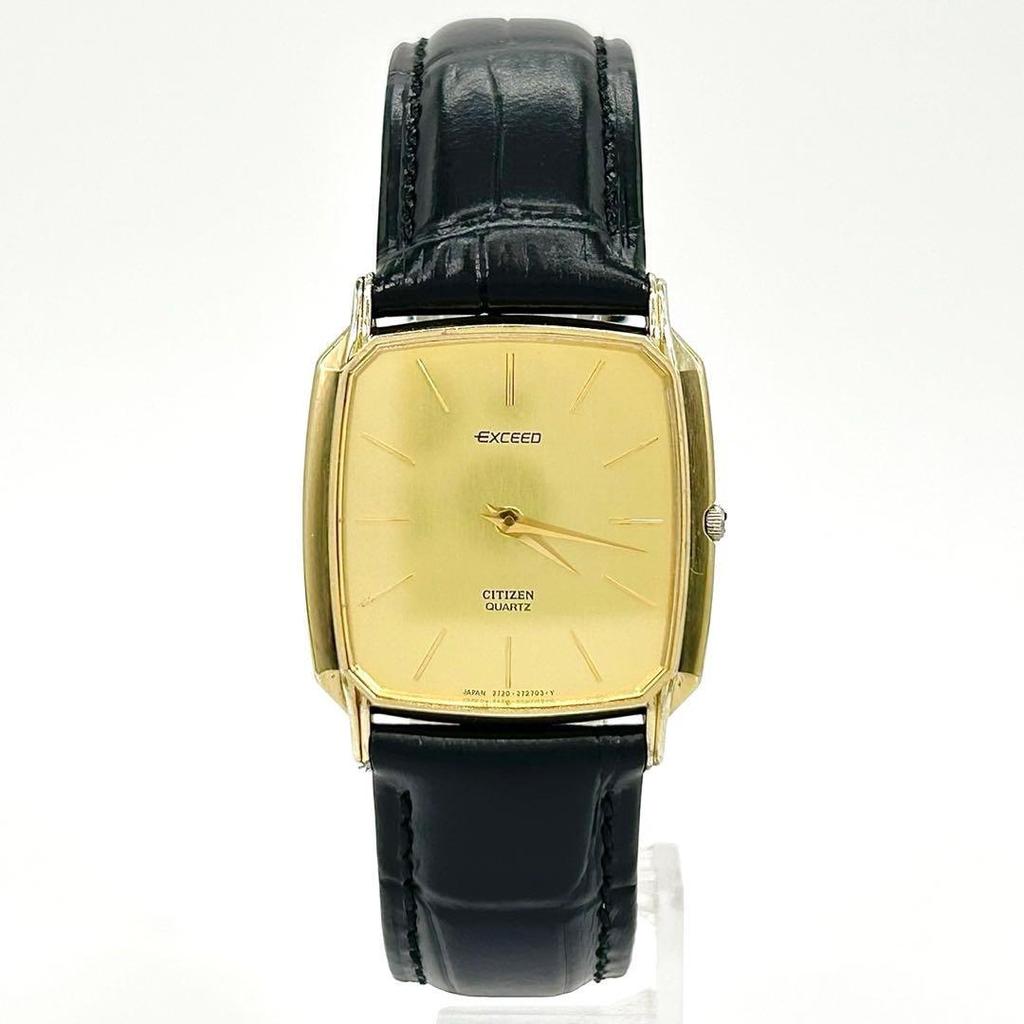 Used CITIZEN EXCEED SVYP30 SILVER material wristwatch