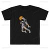 Astronaut Sees The Big Moon Men Graphic T Shirts Summer Loose Breathable High Quality Cotton Tshirt Classic Oneck Shortsleev