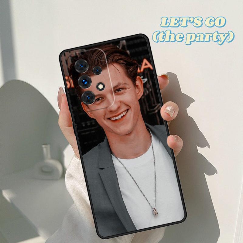 Tom Holland Handsome phone case For Samsung Galaxy A42 A31 A40 A51 A71 A32 A80 A91 A52 A72 A73 A20e A21S A50 A70 A11 A12 Cover