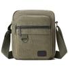 Solid Color Outdoor Travel Bag Men's Shoulder Bag Waterproof Wear-Resistant Large Capacity Crossbody Bag