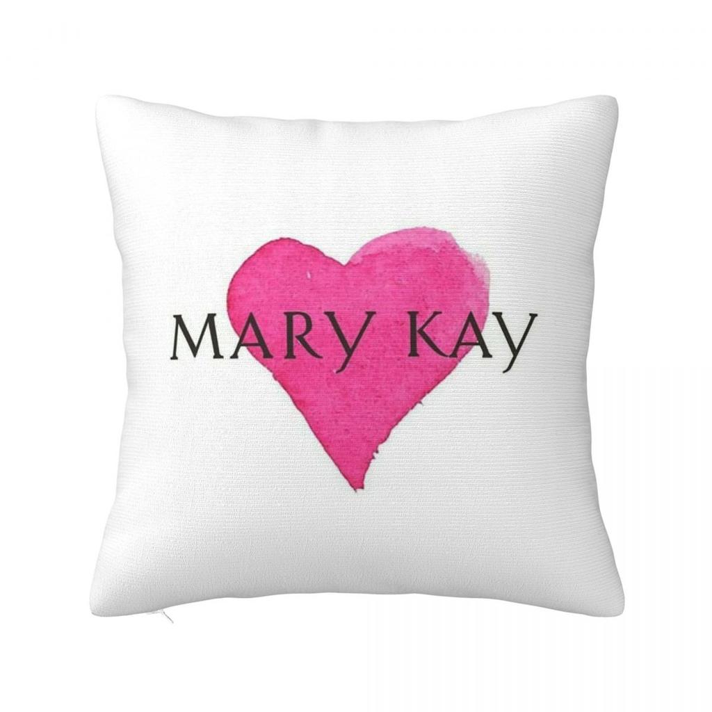 Mary Kay Square Pillowcase Cushion Cover Pillow Case Throw Pillow Cover for Home Bedroom Car