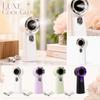 Portable Mini Handheld Fan with 3-Speed Settings USB Rechargeable Personal Cooling Fan for Makeup and Hydration Mist Application
