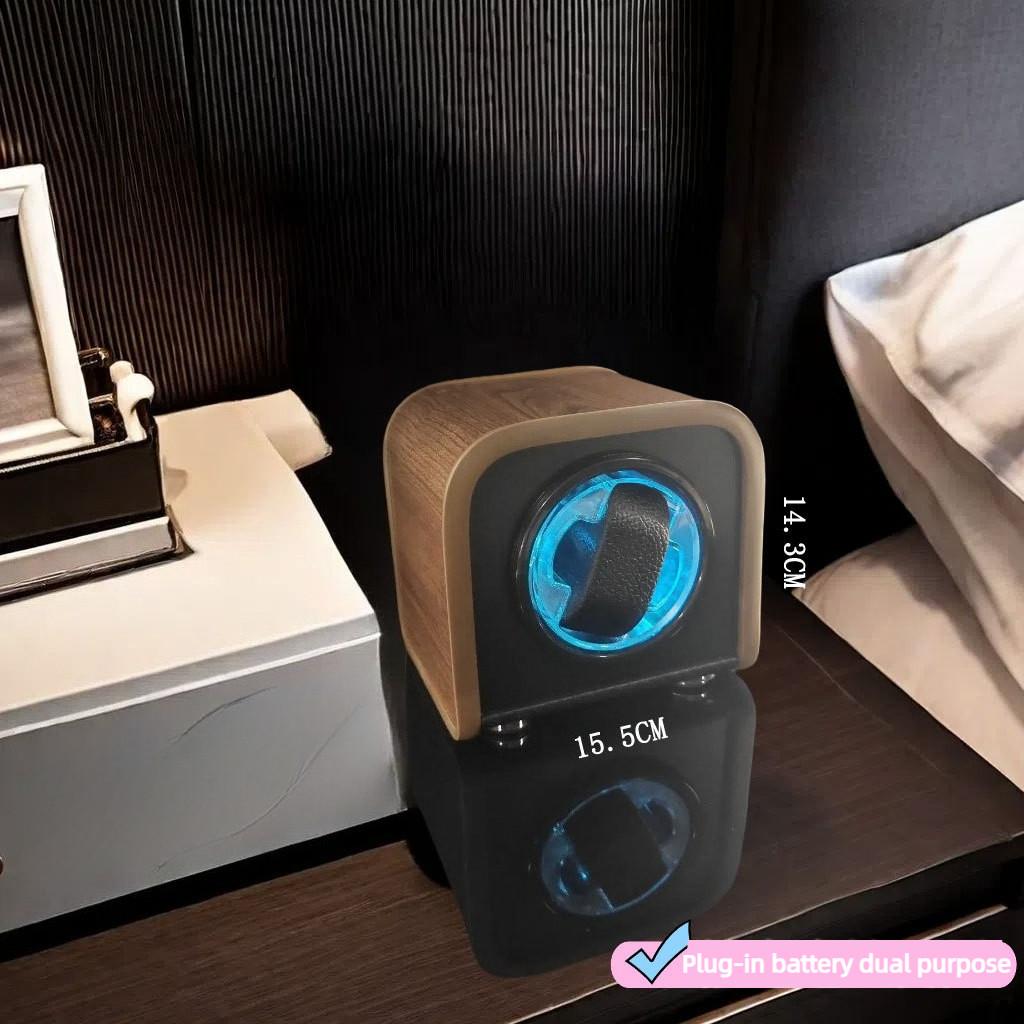 

Автоматический заводчик для часов Кейс Механические часы Бытовой Самозаводящееся Устройство Часы Вращающийся Заводчик Хранение Дисплей Коробка