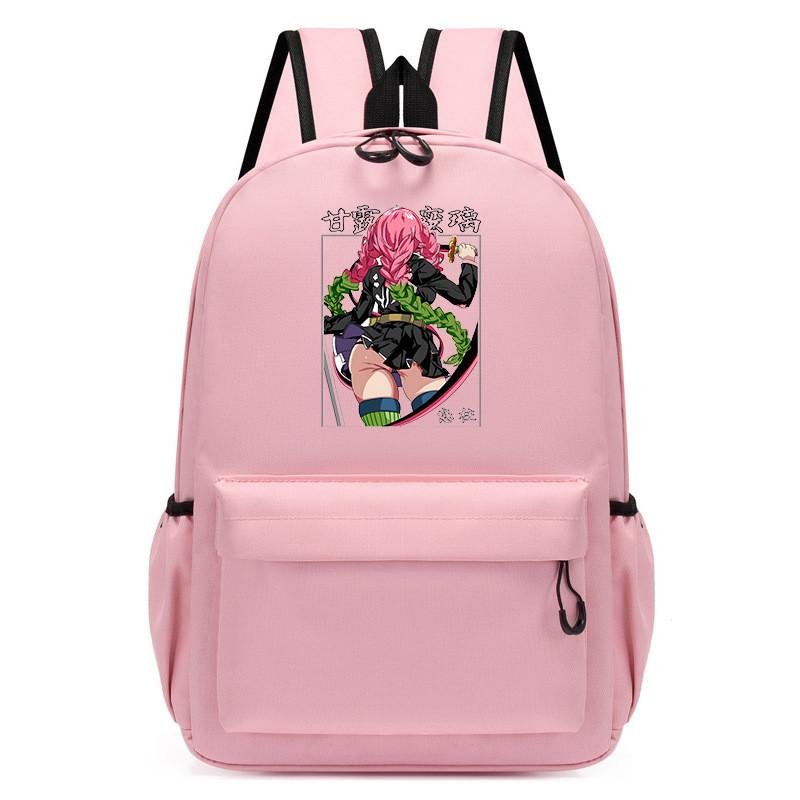 Demon Slayer Casual Backpack Student School Waterproof Small Cartoon Bag