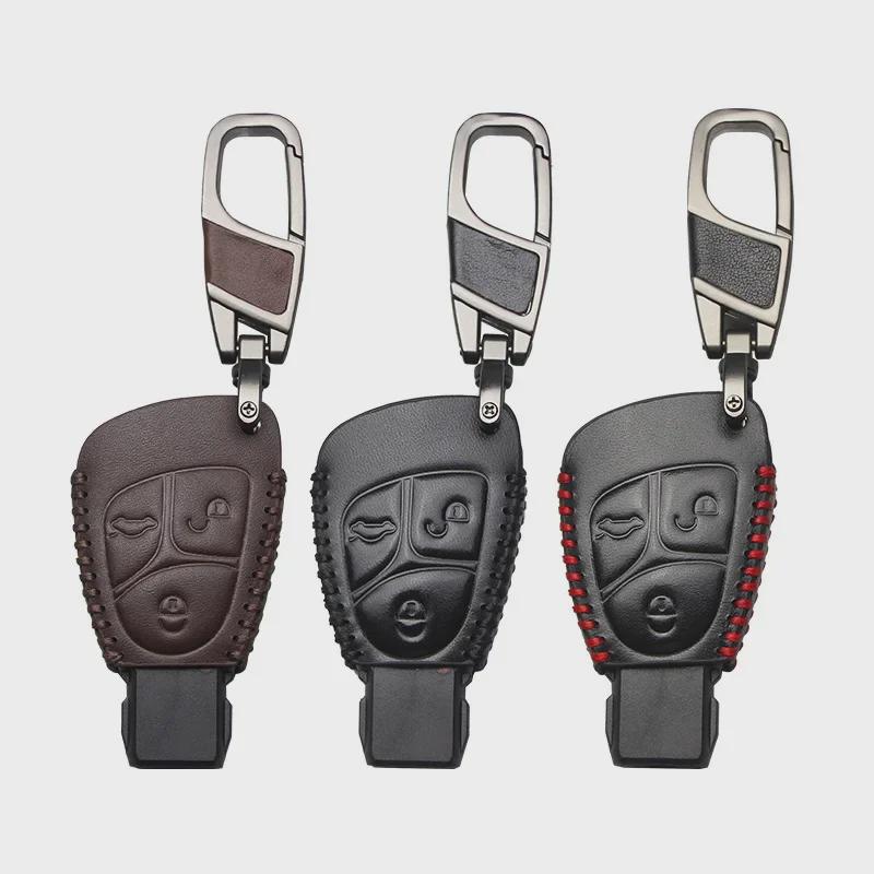 Leather Key Cover for Mercedes-Benz Old Models