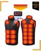 Men's Smart USB Heated Vest - Multi-Zone, Safe Electric Heating, Stand-Up Collar, Constant Temperature