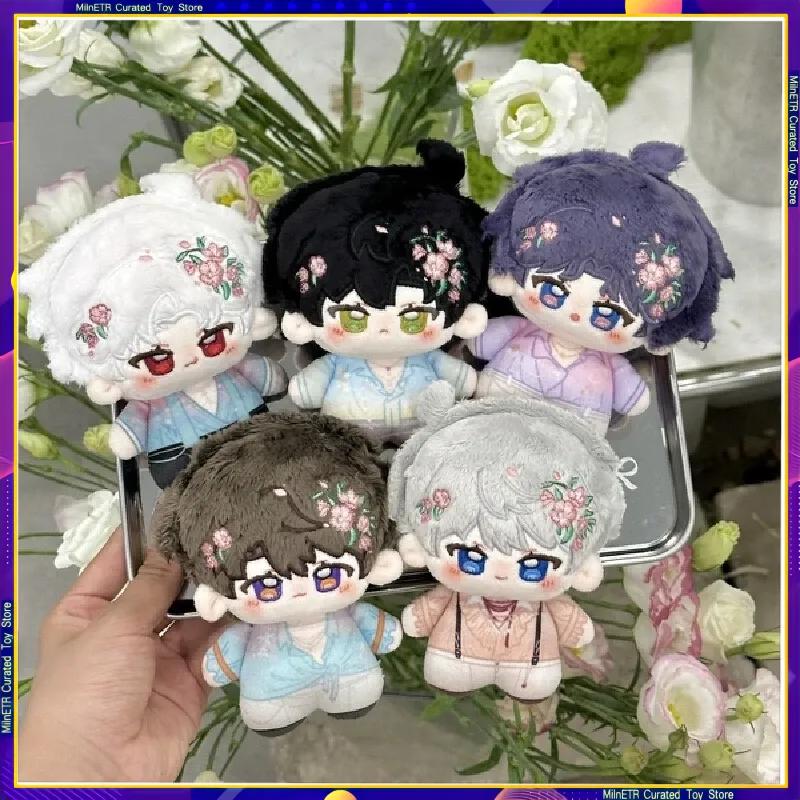 Love And Deepspace Plush Rafayel Xavier Stuffed Toy 10cm Printed Body Figurine Statue Model Collection Decoration Ideal Kid Gift